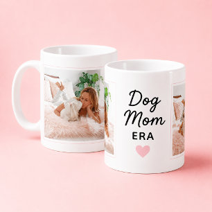 Dog Mum Era Custom Pet Photo Coffee Mug
