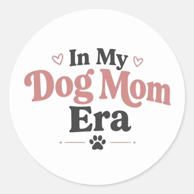 Dog Mum Era Sticker (Front)