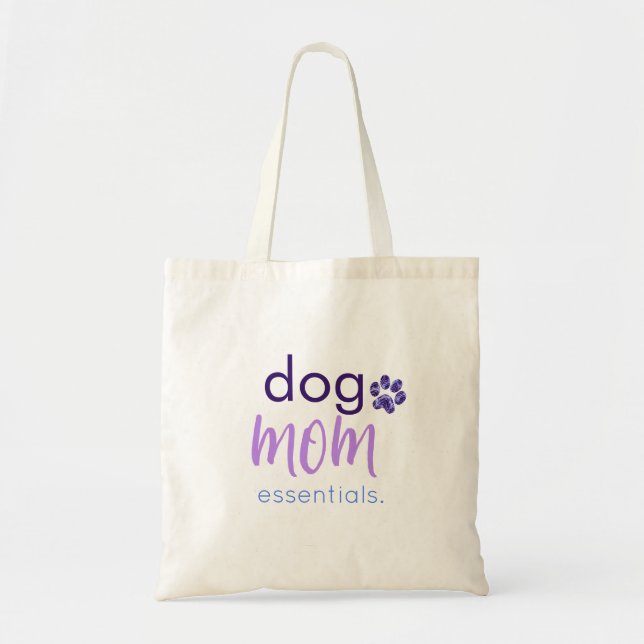 dog mum essentials SIMPLE MODERN ZEBRA  Tote Bag (Front)