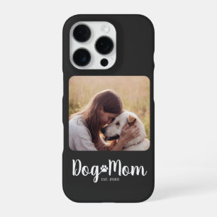 Dog Mum Established Script Photo iPhone 16 Pro Case