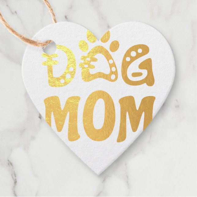 Dog Mum Favour Tags (Front)