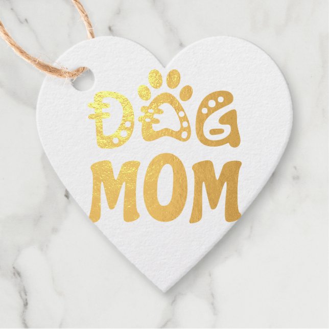 Dog Mum Favour Tags (Front)