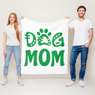 Dog Mum Fleece Blanket