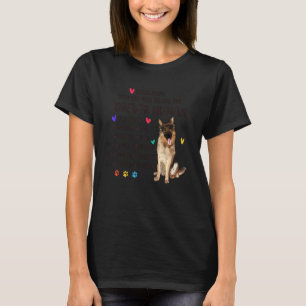 Dog Mum Forever Human German Shepherd Mama Love T-Shirt