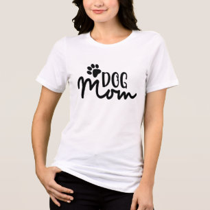 Dog Mum-Funny Tri-Blend Shirt