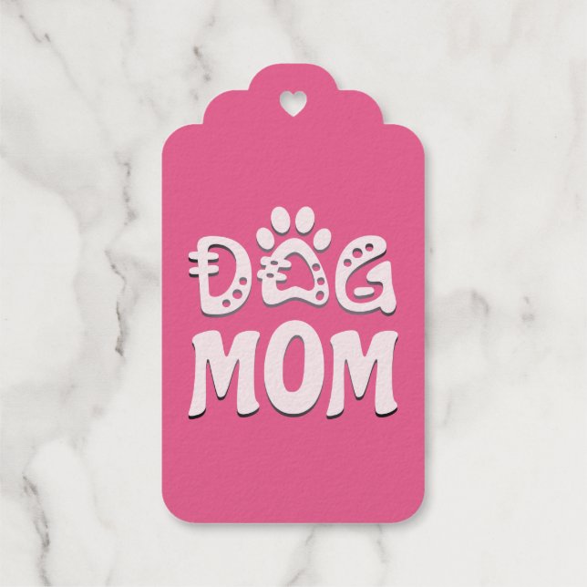 Dog Mum Gift Tags (Back)