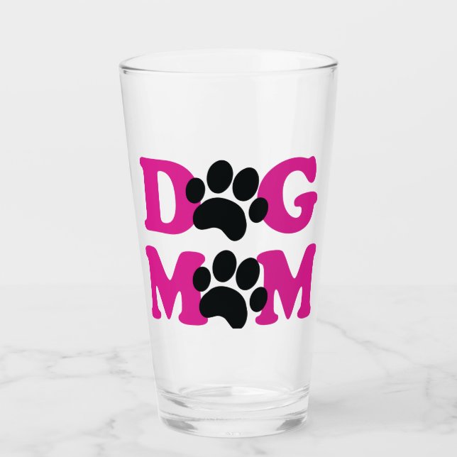 Dog Mum Glass (Front)
