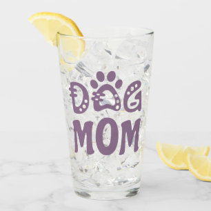 Dog Mum Glass