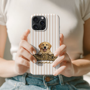 Dog Mum Golden Retriever Mum Birthday Present iPhone 15 Pro Max Case