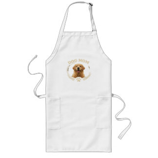 Dog Mum — Golden Retriever Portrait Tee Long Apron