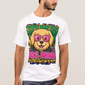 Dog Mum Golden Retriever T-Shirt