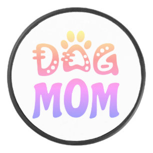 Dog Mum Hockey Puck