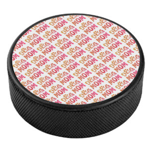 Dog Mum Hockey Puck