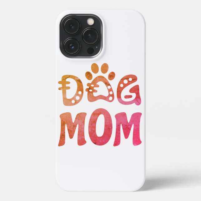 Dog Mum iPhone Case (Back)