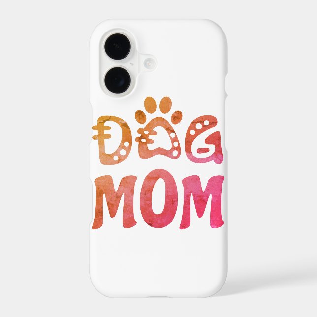 Dog Mum iPhone Case (Back)