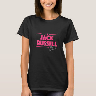 Dog Mum Jack Russell Girl T-Shirt