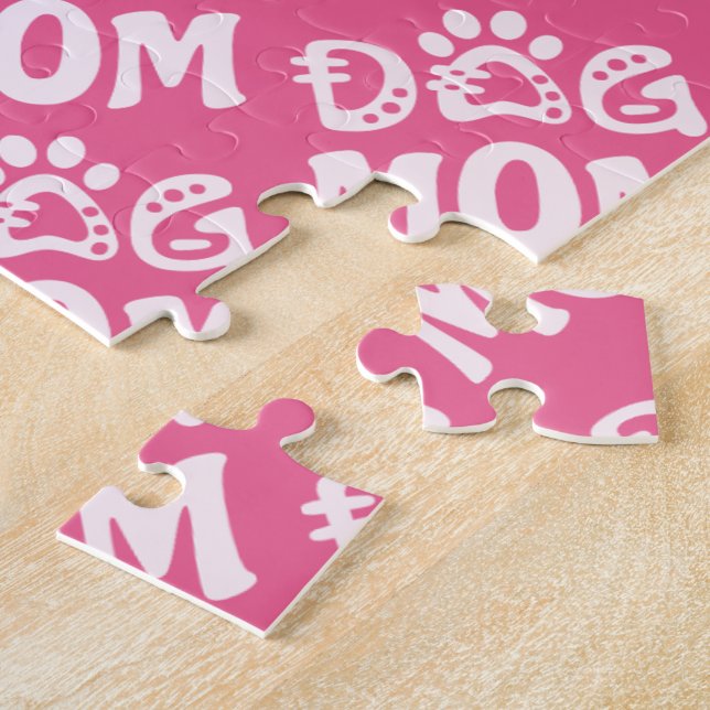 Dog Mum Jigsaw Puzzle (Side)