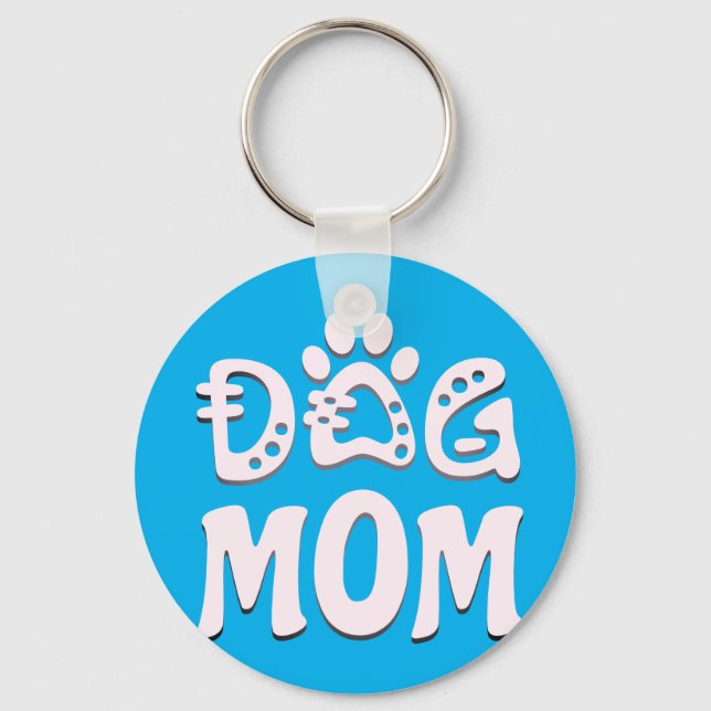 Dog Mum Key Ring (Front)