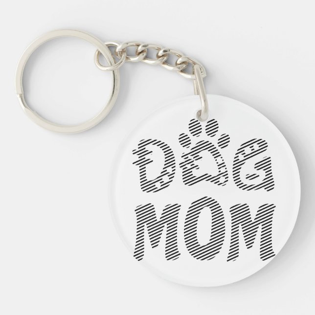 Dog Mum Key Ring (Front)