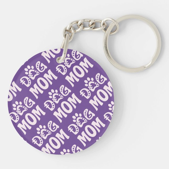 Dog Mum Key Ring (Back)