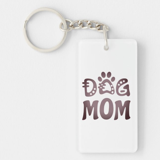 Dog Mum Key Ring (Front)