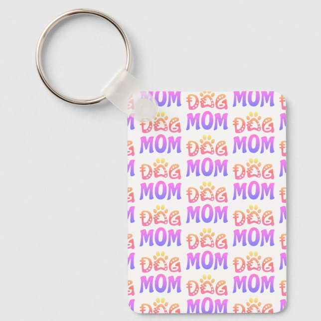 Dog Mum Key Ring (Front)