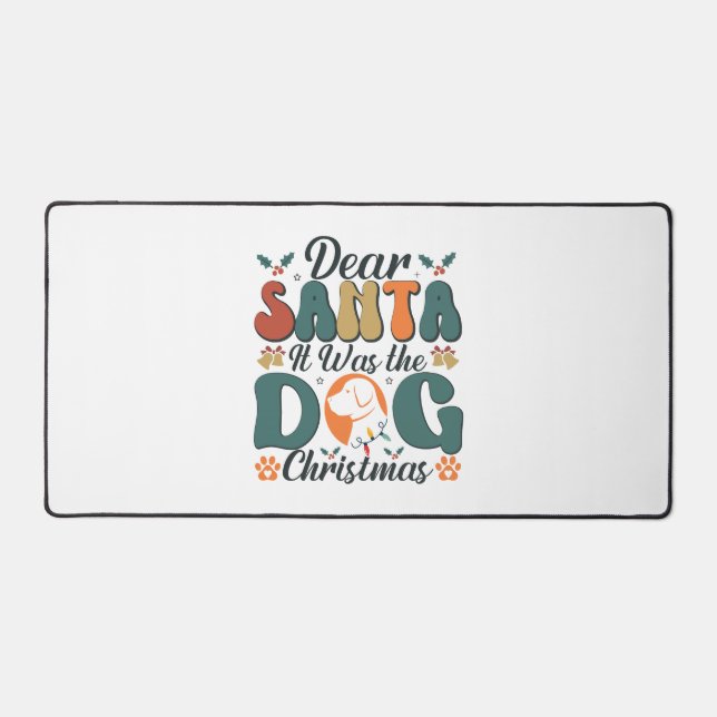 Dog Mum Life Desk Mat (Front)