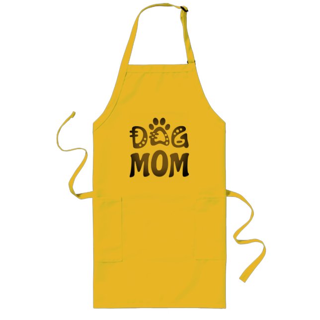 Dog Mum Long Apron (Front)