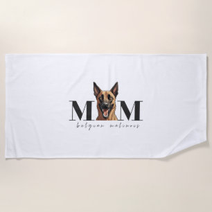 Dog Mum MALINOIS Classic T-Shirt Beach Towel
