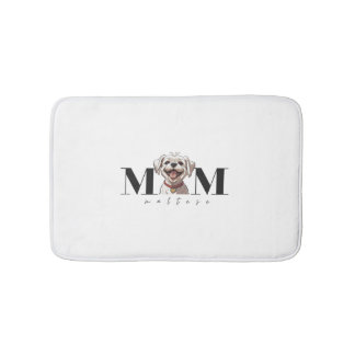 Dog Mum MALTESE Classic T-Shirt Bath Mat