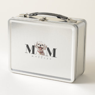 Dog Mum MALTESE Classic T-Shirt Metal Lunch Box