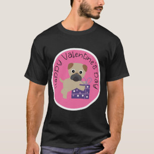 Dog Mum Maltipoo Valentines Day Dog aesthetic s Ha T-Shirt