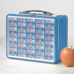 Dog Mum Metal Lunch Box