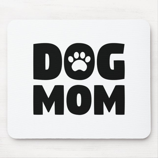 Dog Mum Mouse Pad (Front)