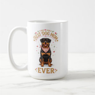 Dog Mum Mug, Rottweiler Mother's Day Coffee Cup
