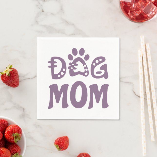 Dog Mum Napkin (Insitu)