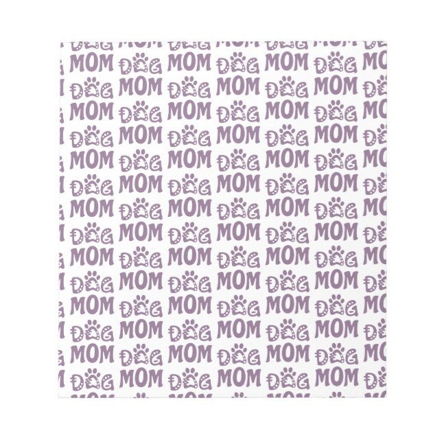 Dog Mum Notepad (Front)
