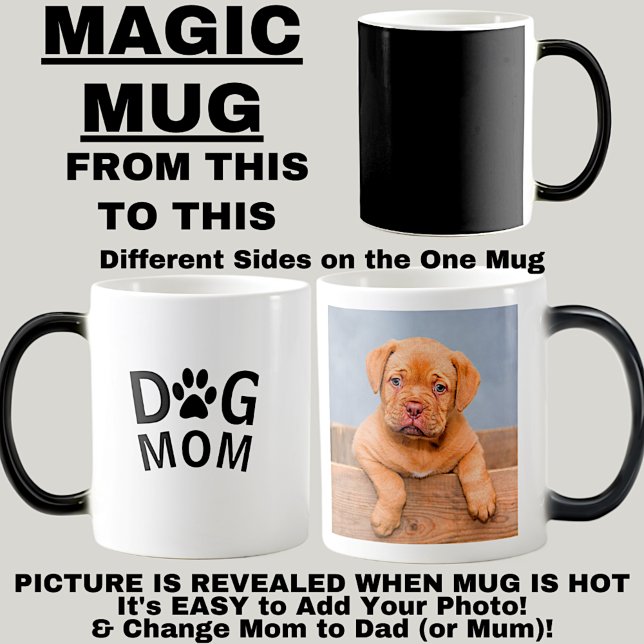 Dog Mum or Dad - Add Your Dog Photo -  Magic Mug (Creator Uploaded)