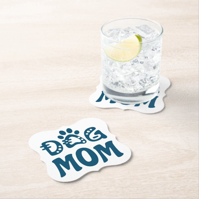 Dog Mum Paper Coaster (Insitu)