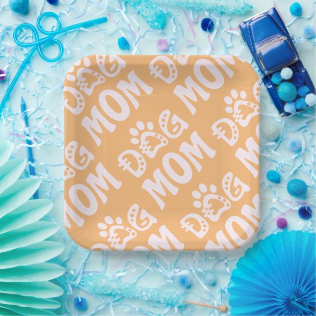 Dog Mum Paper Plate (Party)