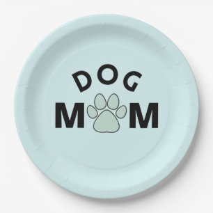 Dog Mum     Paper Plate
