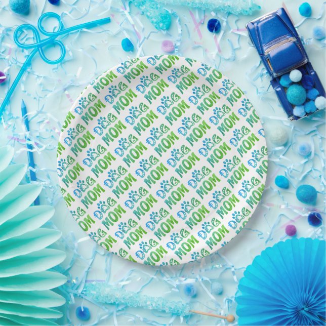 Dog Mum Paper Plate (Party)