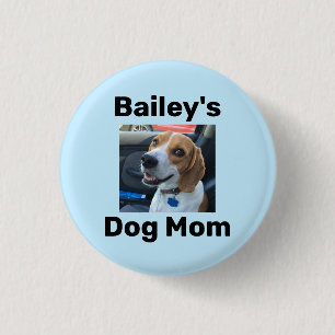 Dog Mum Personalised 3 Cm Round Badge