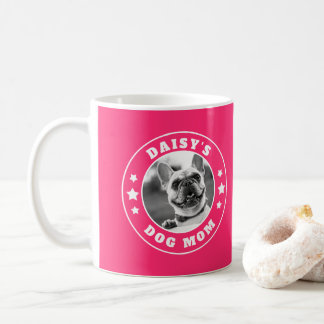Dog Mum Personalised Photo and Name Coffee Mug