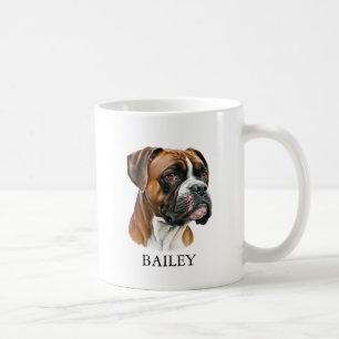 Dog mum personalised with picture and name Mug