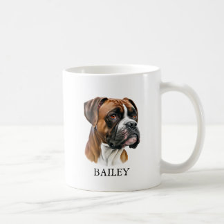 Dog mum personalised with picture and name Mug