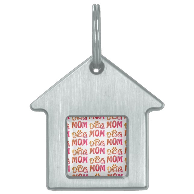 Dog Mum Pet ID Tag (Front)