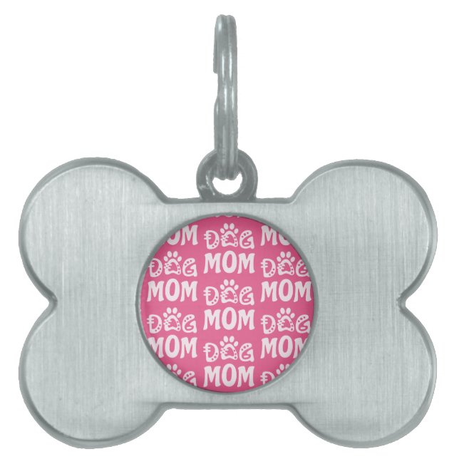 Dog Mum Pet ID Tag (Front)