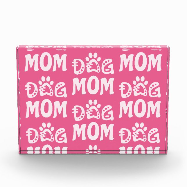 Dog Mum Photo Block (Front)