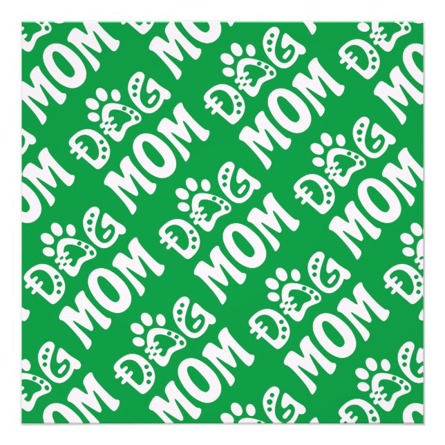 Dog Mum Photo Print (Front)